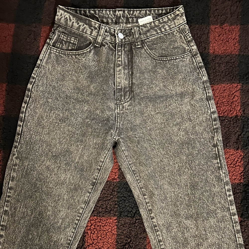 High waisted Baggy jean pant